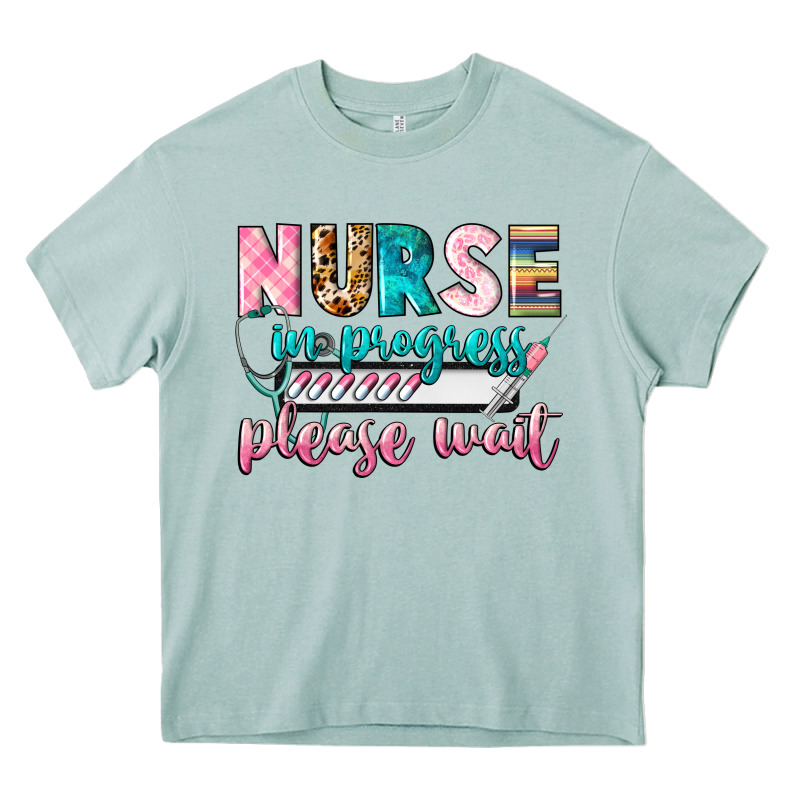 Nurse In Progres Heavy Core Tee by CowGirlArtShop | Teevron