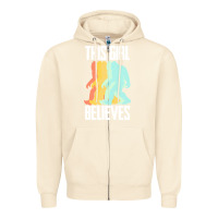 Sandshell bigfoot t  shirt bigfoot   this girl believes t  shirt Zipper Hoodie - DesigneFamous