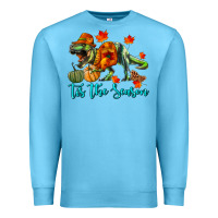 Ocean Blue T- Rex Tis The Season Premium Sweatshirt - RanaPortraitStore