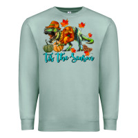 Seafoam T- Rex Tis The Season Premium Sweatshirt - RanaPortraitStore
