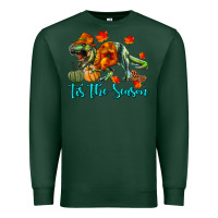 Sports Green T- Rex Tis The Season Premium Sweatshirt - RanaPortraitStore