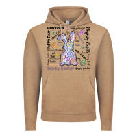 Vintage Coffee Happy Easter Vintage Hoodie - CowhideDigitalArt