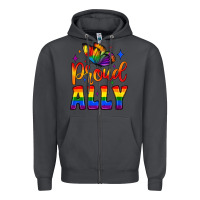 Smoke proud ally Zipper Hoodie - JahusDesignShop