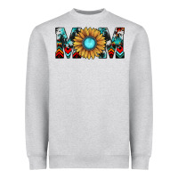Heather Grey mom Heavyweight Sweatshirt - JahusDesignShop