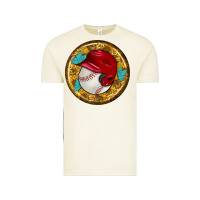 Vintage Arctic baseball with sunflower round earrings Vintage Tee - BundleAndBundleShop