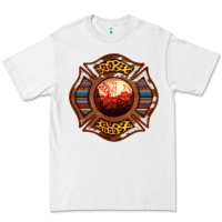 White Western Firefighter Symbol Premium Tee - RanaPortraitStore