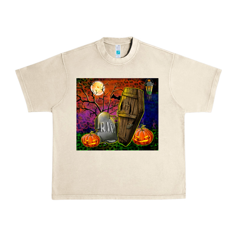 Headstone And Coffin Tumbler Urban Heavy Tee by BundleAndBundleShop | Teevron