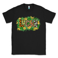 Black Western lucky St. Patrick's Day Classic Tee - CowGirlArtShop