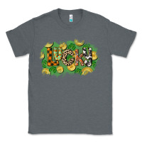 Charcoal Heather Western lucky St. Patrick's Day Classic Tee - CowGirlArtShop