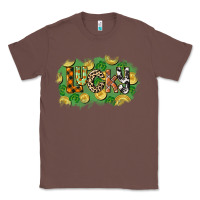Chestnut Western lucky St. Patrick's Day Classic Tee - CowGirlArtShop