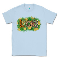 Dusty Blue Western lucky St. Patrick's Day Classic Tee - CowGirlArtShop