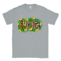 Heather Grey Western lucky St. Patrick's Day Classic Tee - CowGirlArtShop