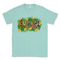 Seafoam Western lucky St. Patrick's Day Classic Tee - CowGirlArtShop