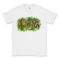 White Western lucky St. Patrick's Day Classic Tee - CowGirlArtShop