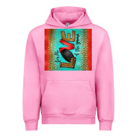 Fuchsia Pink for the love of the game ice hockey Urban Hoodie - Jasminsmagicworld