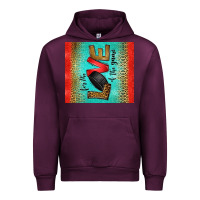 Mauve Wine for the love of the game ice hockey Urban Hoodie - Jasminsmagicworld