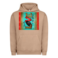 Pigment Burro for the love of the game ice hockey Urban Hoodie - Jasminsmagicworld