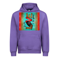 Tulip for the love of the game ice hockey Urban Hoodie - Jasminsmagicworld