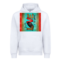 White for the love of the game ice hockey Urban Hoodie - Jasminsmagicworld