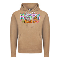 Vintage Coffee Happy Easter Vintage Hoodie - CowhideDigitalArt