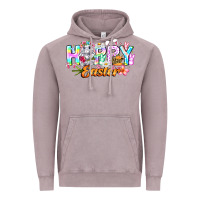 Vintage Zinc Happy Easter Vintage Hoodie - CowhideDigitalArt