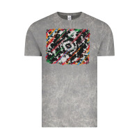 Cloud Rock cowhide and serape background Vintage Tee - RanaPortraitStore