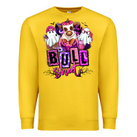 Lemon Bull sheet Halloween ghost Heifer Premium Sweatshirt - RanaPortraitStore