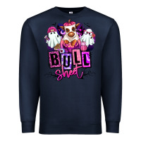 Navy Bull sheet Halloween ghost Heifer Premium Sweatshirt - RanaPortraitStore