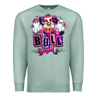 Seafoam Bull sheet Halloween ghost Heifer Premium Sweatshirt - RanaPortraitStore