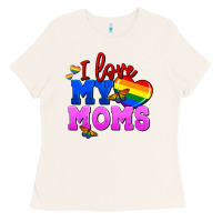 Bone I love my moms Ladies Tee - FaDigitalArtStudio