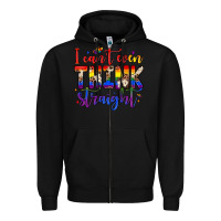 Black i can't even think straight Zipper Hoodie - JahusDesignShop