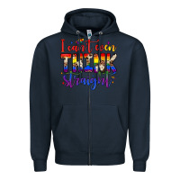 Navy i can't even think straight Zipper Hoodie - JahusDesignShop