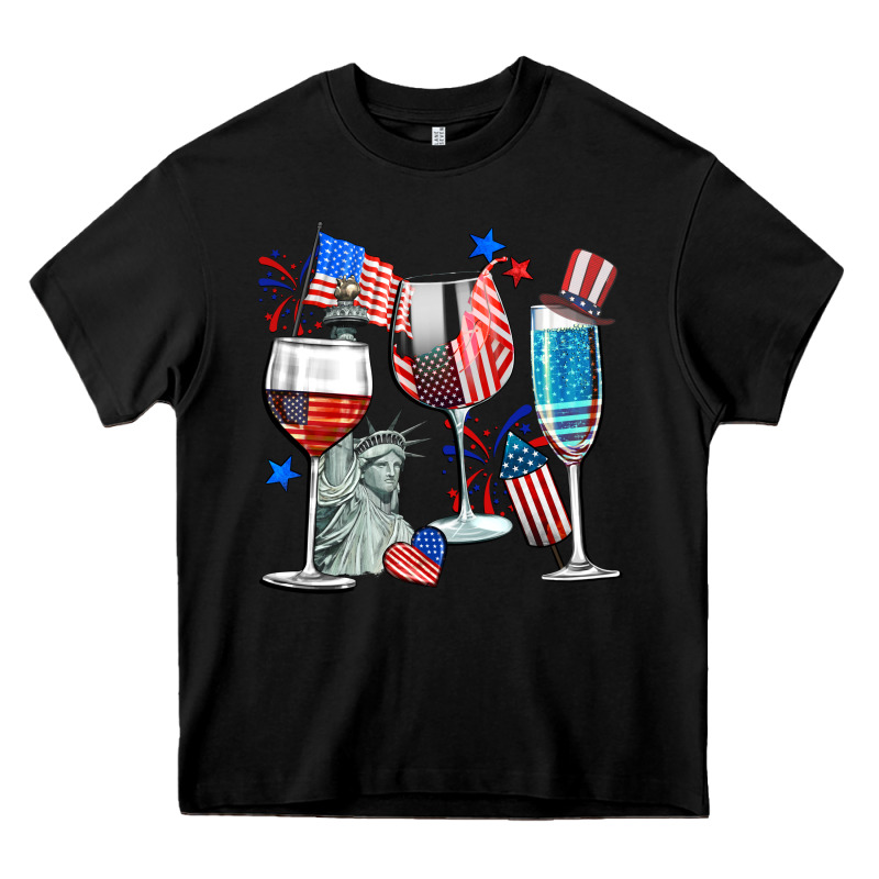 American Wine Heavy Core Tee by CowGirlArtShop | Teevron
