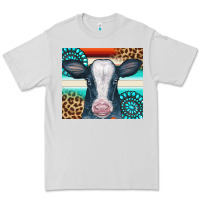 Dove Grey Cow Tumbler Premium Tee - CowCowDesign