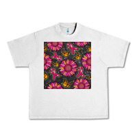 Lunar Rock breast cancer sunflower seamless pattern Urban Heavy Tee - BundleAndBundleShop