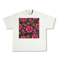 Pistachio breast cancer sunflower seamless pattern Urban Heavy Tee - BundleAndBundleShop