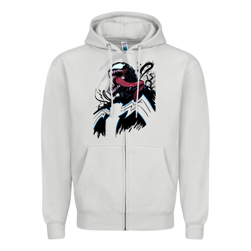 Venom Art Zipper Hoodie by DesigneFamous | Teevron