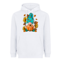 White Fall Gnome Heavyweight Hoodie - RanaPortraitStore