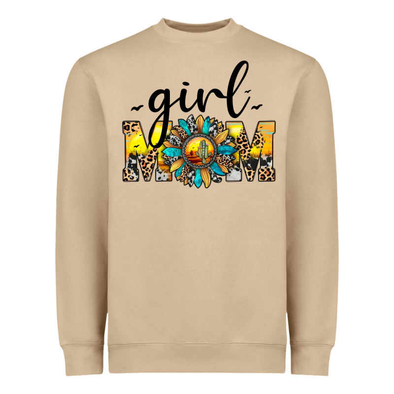 Girl Mom Heavyweight Sweatshirt by JahusDesignShop | Teevron