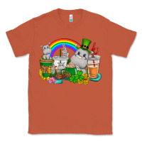Copper St. Patrick's Hippopotamus coffee cups Classic Tee - CowGirlArtShop