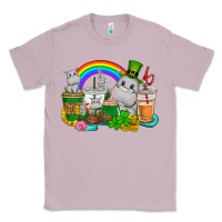 Lilac St. Patrick's Hippopotamus coffee cups Classic Tee - CowGirlArtShop