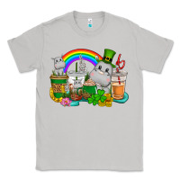 Moon Dust St. Patrick's Hippopotamus coffee cups Classic Tee - CowGirlArtShop