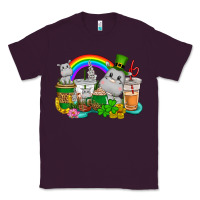 Plum St. Patrick's Hippopotamus coffee cups Classic Tee - CowGirlArtShop