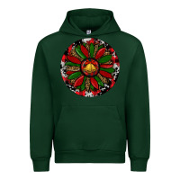 Forest Green Sunflower Christmas Urban Hoodie - RanaPortraitStore