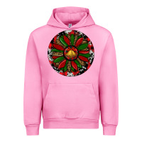 Fuchsia Pink Sunflower Christmas Urban Hoodie - RanaPortraitStore