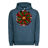 Pigment Midnight Navy Sunflower Christmas Urban Hoodie - RanaPortraitStore