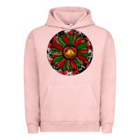 Pigment Salmon Sunflower Christmas Urban Hoodie - RanaPortraitStore