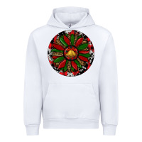 White Sunflower Christmas Urban Hoodie - RanaPortraitStore