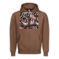 Chestnut race cowhide tumbler Zipper Hoodie - JahusDesignShop