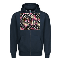 Navy race cowhide tumbler Zipper Hoodie - JahusDesignShop